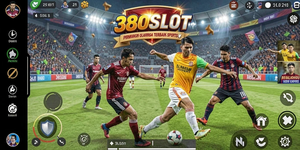 Tampilan gameplay seru di 380SLOT dengan aksi olahraga yang mendebarkan.