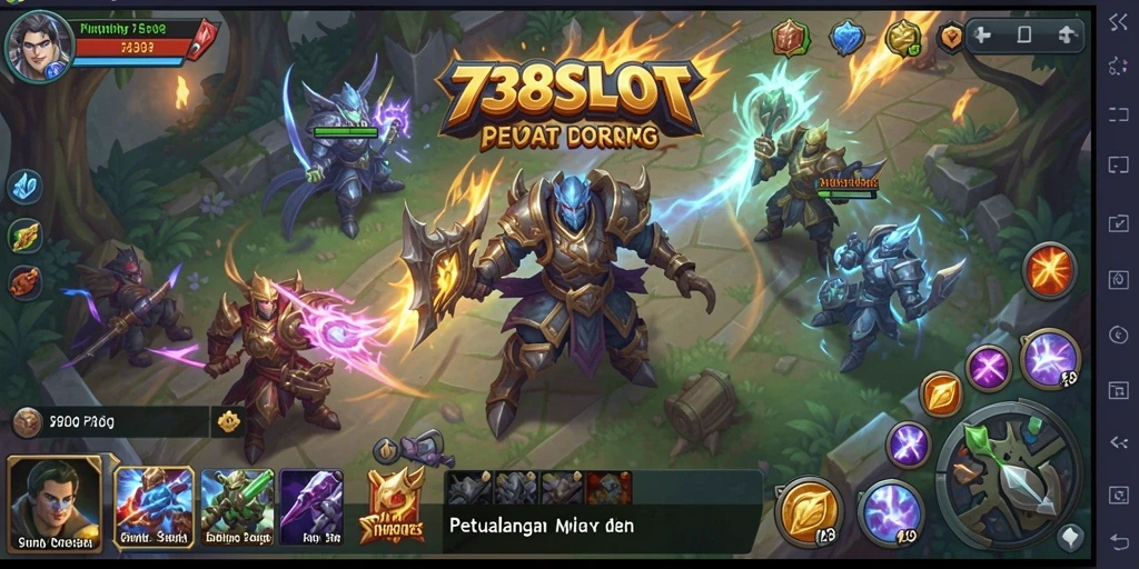 Tampilan gameplay menarik dari 738SLOT dengan aksi seru.