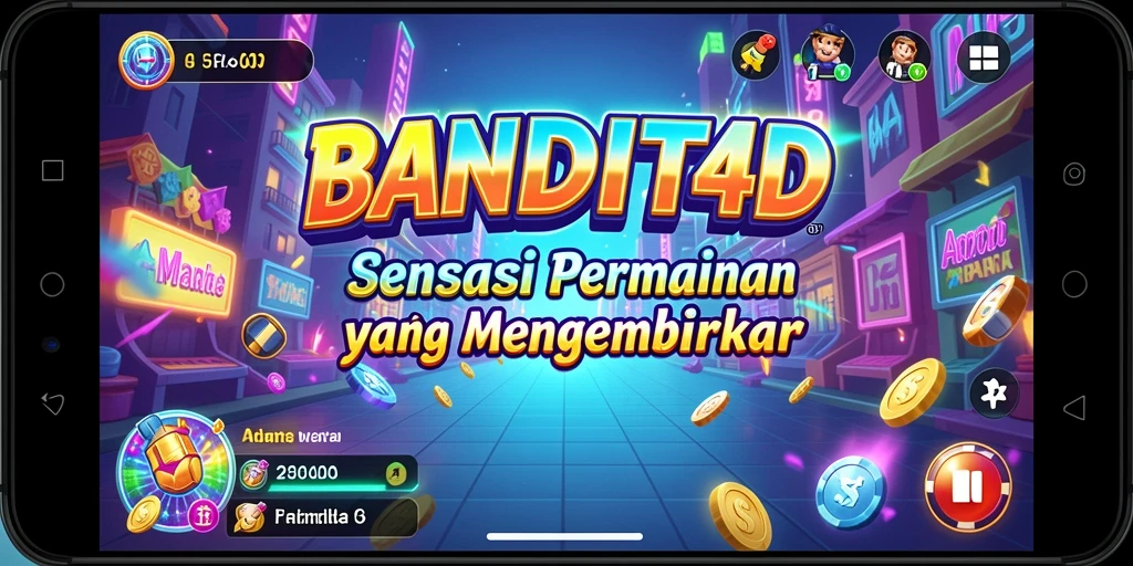 Tampilan gameplay BANDIT4D yang memukau dan penuh aksi.