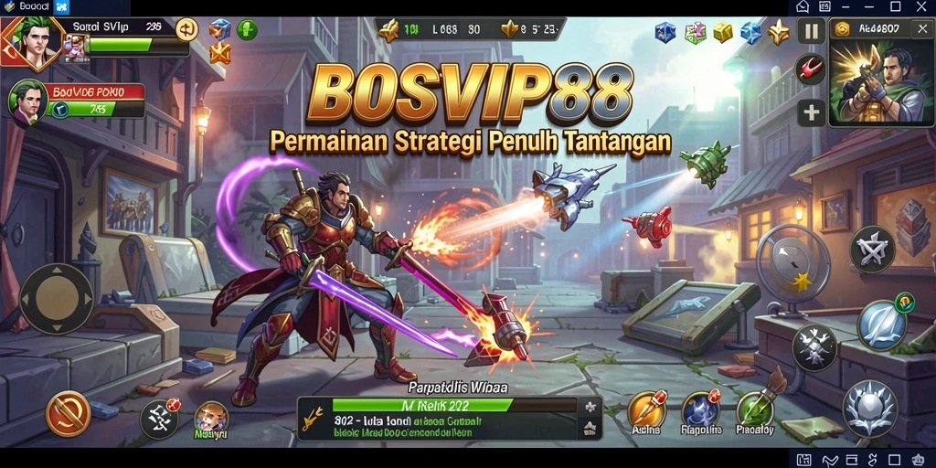 Tampilan gameplay mendalam dalam BOSVIP88 dengan banyak strategi yang diterapkan.