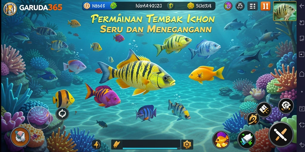Tampilan gameplay GARUDA365 yang menarik dan seru.