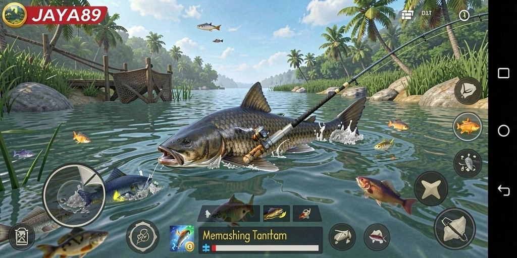 Gameplay seru di JAYA89 dengan berbagai jenis ikan yang menarik.