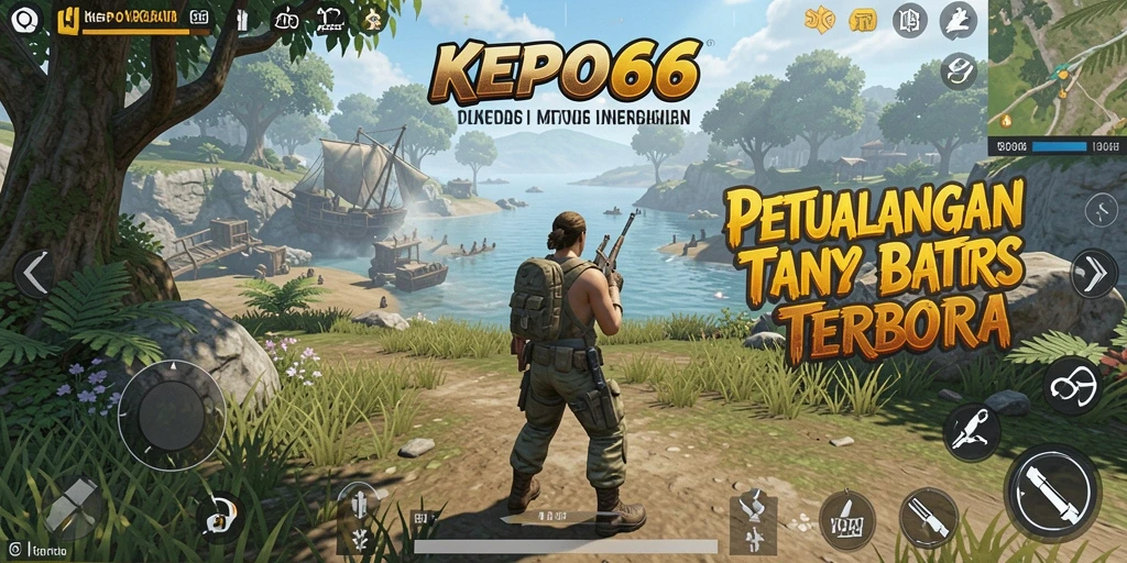 Tangkapan layar gameplay yang menunjukkan petualangan di dunia terbuka.