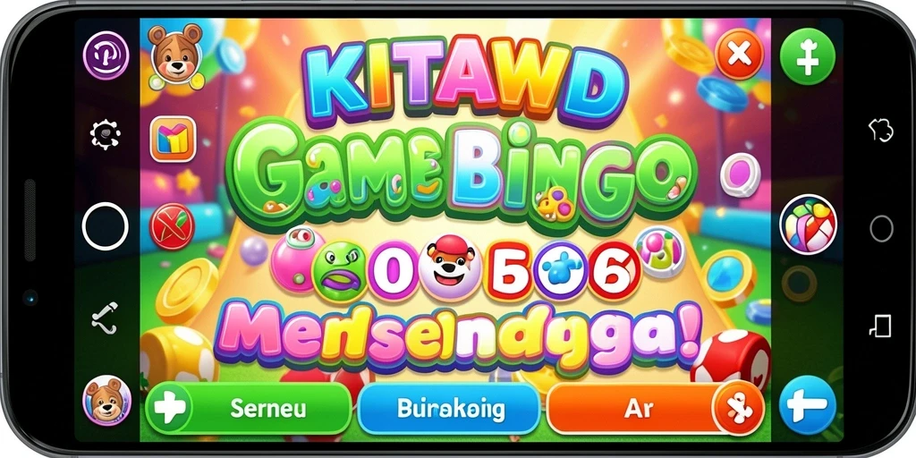 Tampilan gameplay Bingo yang seru di KITAWD.
