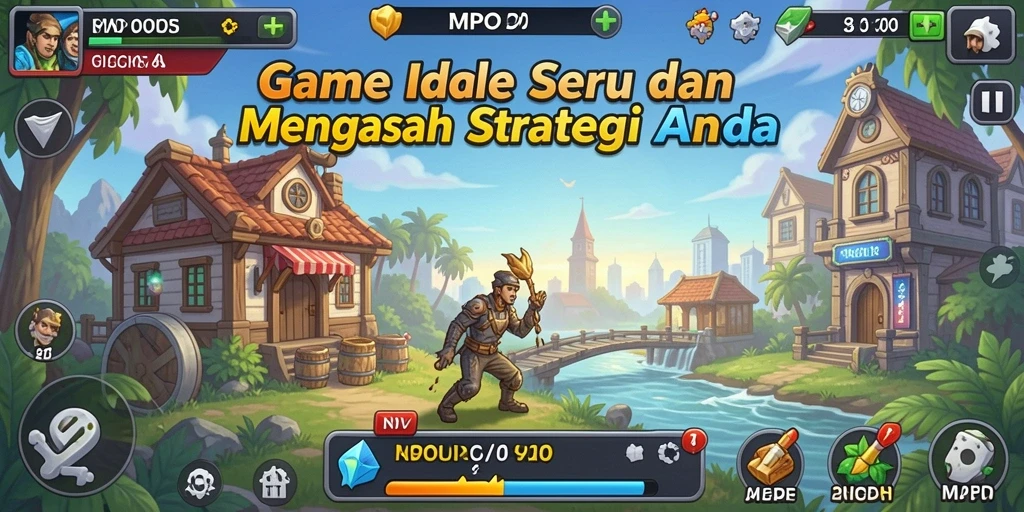 Tampilan menarik dari gameplay Idle MPOID yang mengasyikkan.