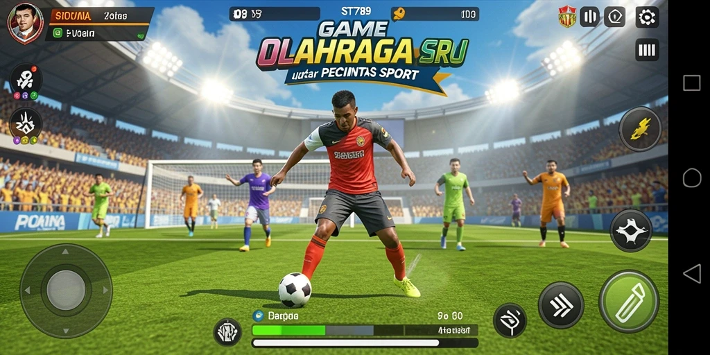 Tampilan menarik dari gameplay ST789 yang penuh aksi.